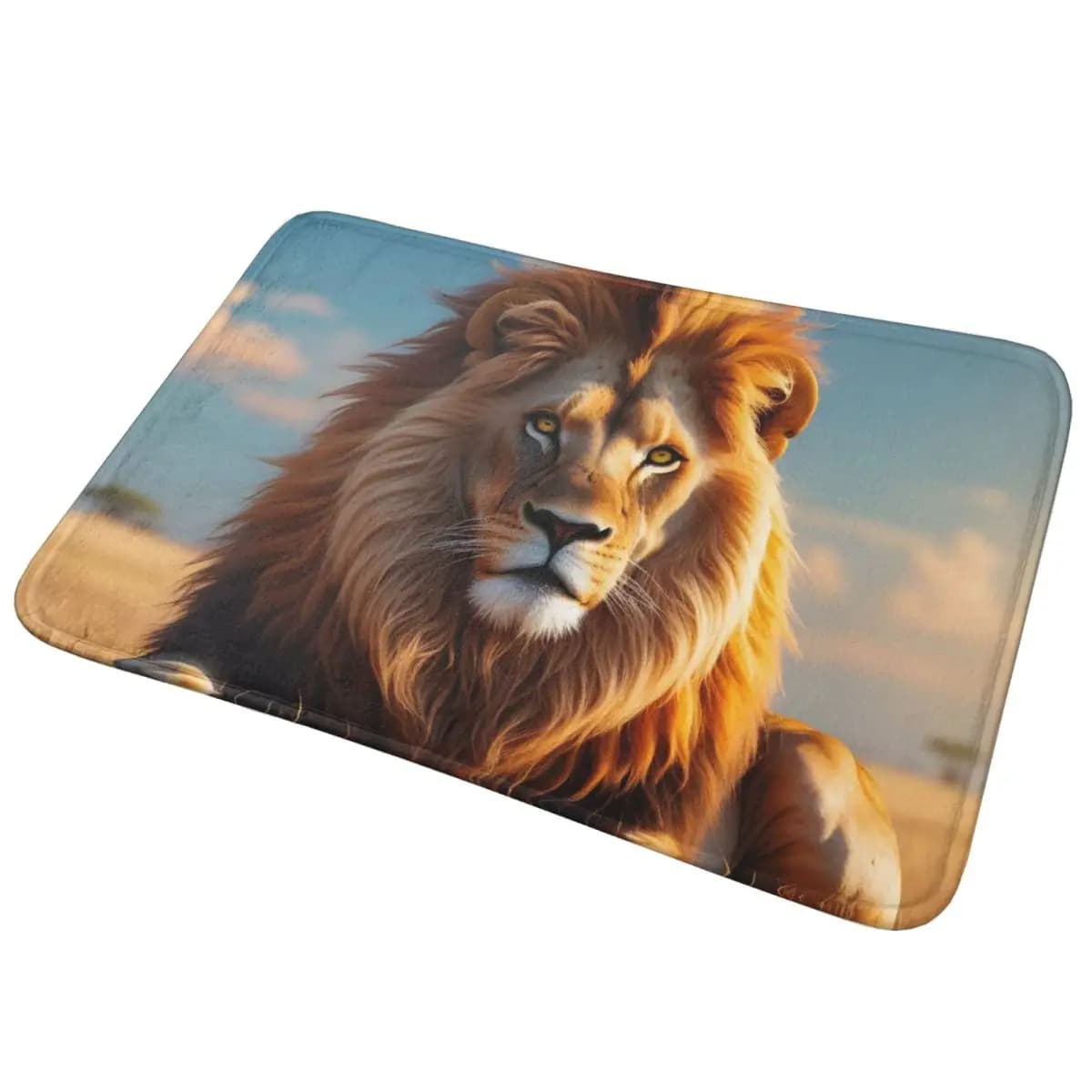 Tigre Leopard Leo Lupo Zerbino Anti-slip Carpet Cushion Kitchen Inlet Mats Spaghetti Bedroom Mats
