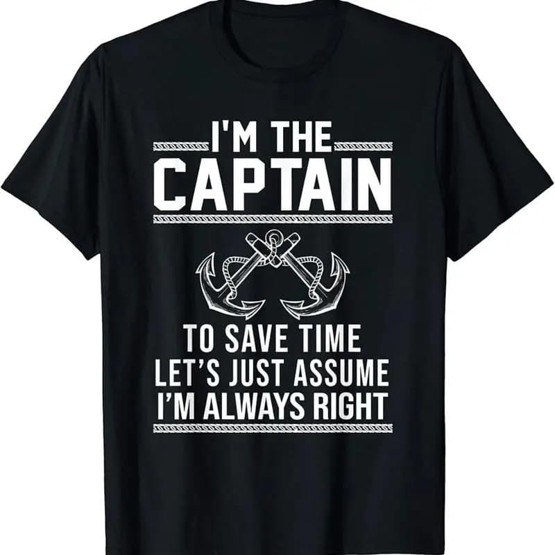 Sono il capitano, salva il tempo, facciamo finta che sia una maglietta.
