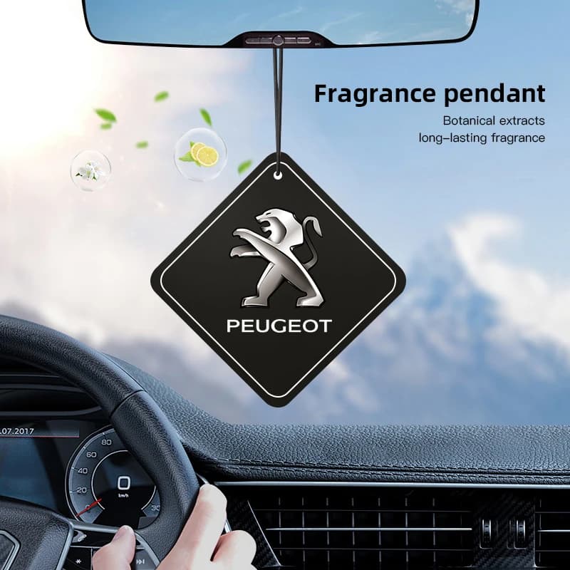 Auto Perfume Pendant Deodorant Accessories for Peugeot 208 308 206 307 207 3008 407 508 2008 5008 406 408 607 4008