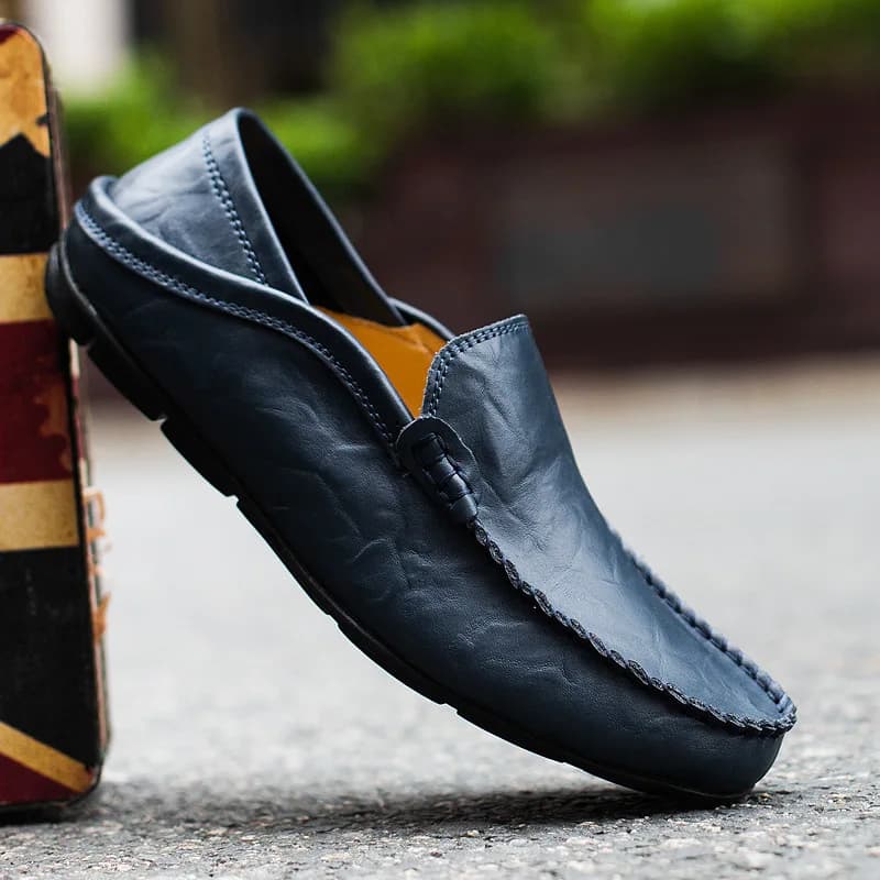 Men's Leather Casual loafers Shoes wedding Dress Shoes New Big Size Moccasins Suede High Quality zapatos