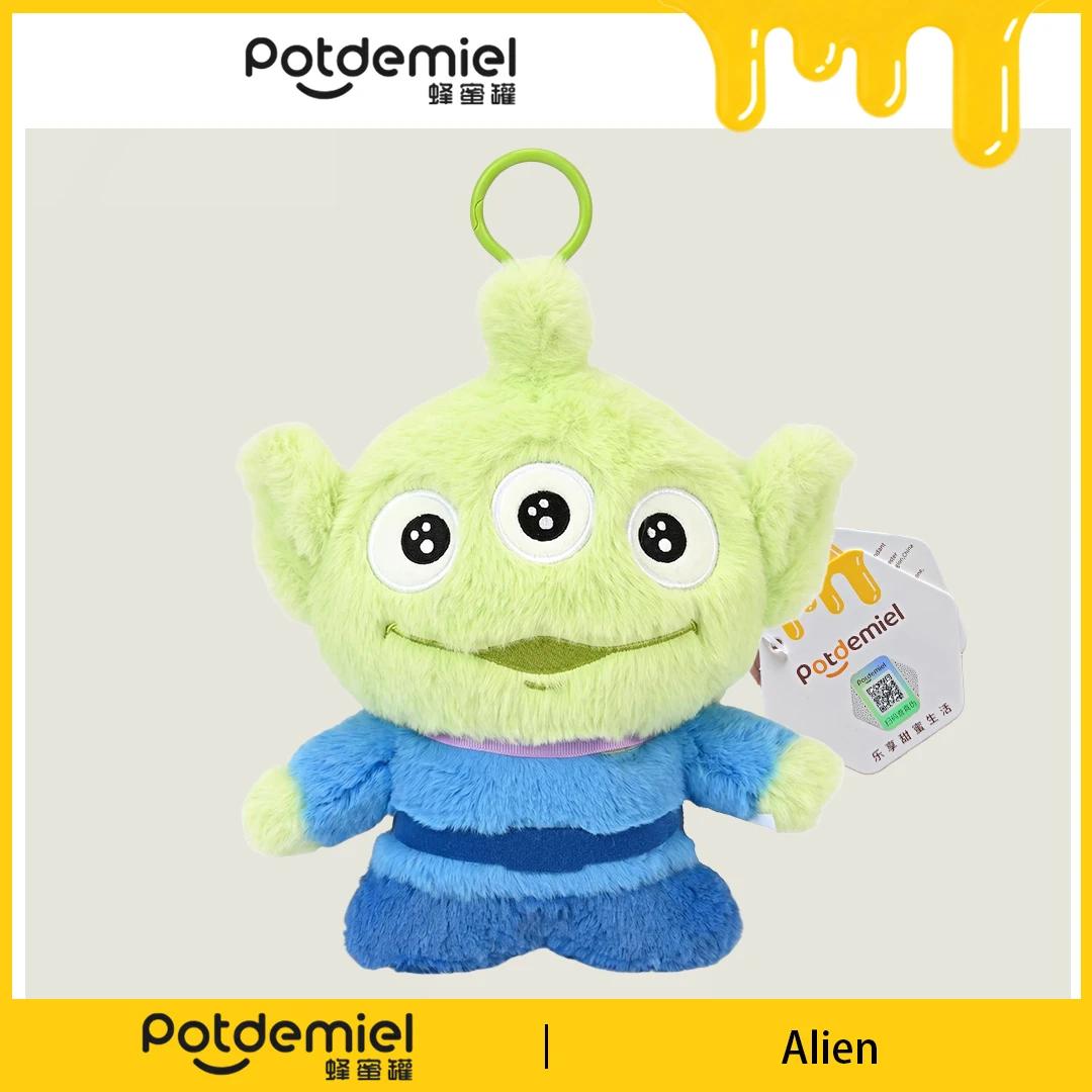 Potdemiel Disney Toy Story Alien Plush Bag Pendant Quirky Cute Cartoon Ornament Gift For Teen Girls Daily Handbag Wallet Decor
