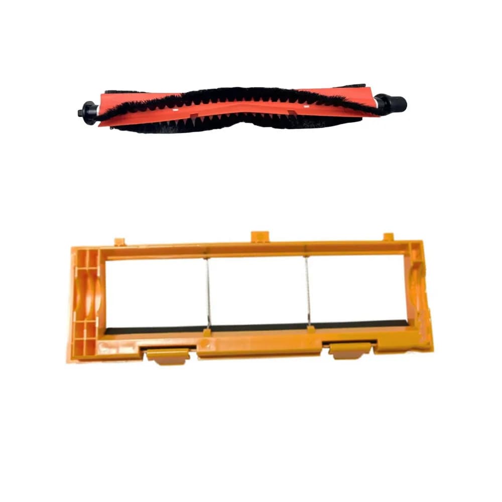 Roller brush with central brush cover for vacuum cleaner robots for vacuum cleaner ABIR X5,X6,X8