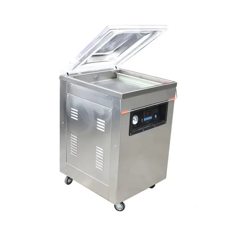 Macchina per il confezionamento sottovuoto, macchina per il confezionamento sottovuoto degli alimenti, macchina per il confezionamento sottovuoto di frutta secca, macchina per il confezionamento sottovuoto di pesce in sacchetti sfusi da tavolo.