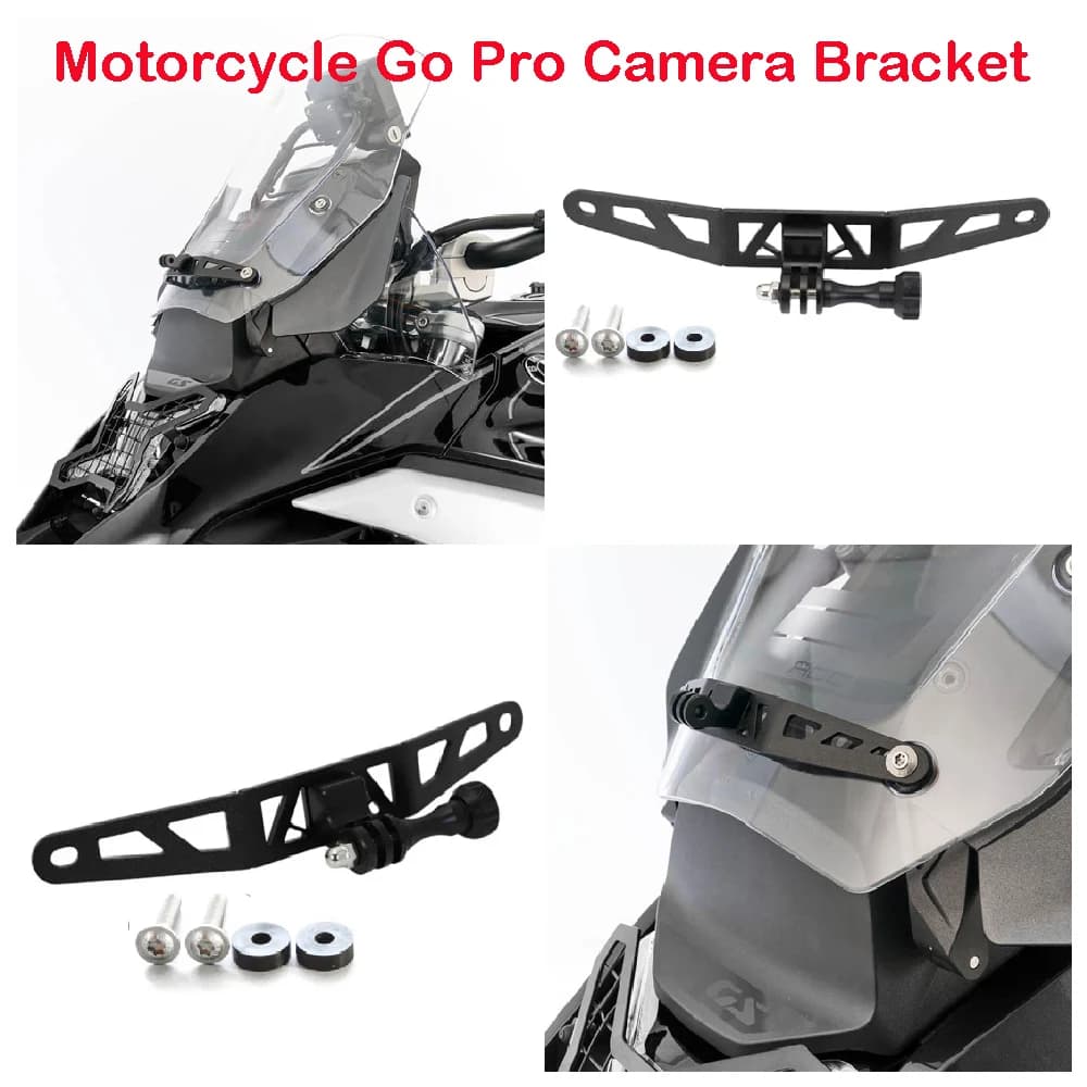 Fits for BMW R1300GS Adventure GS R1300 ADV 2023 2024 2025 2026 Motorcycle Go Pro Camera Bracket DashCam Cam Rack Mount Holder