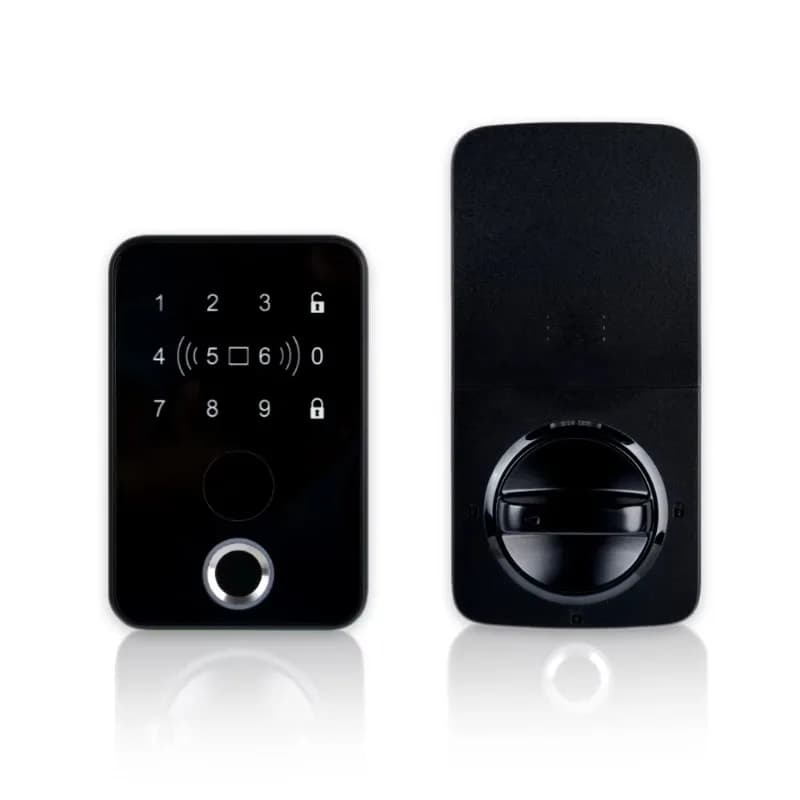 Chiave per tastiera di sicurezza per hotel Smart Lingua di blocco Scheda NFC Applicazione domestica Serratura per impronte digitali