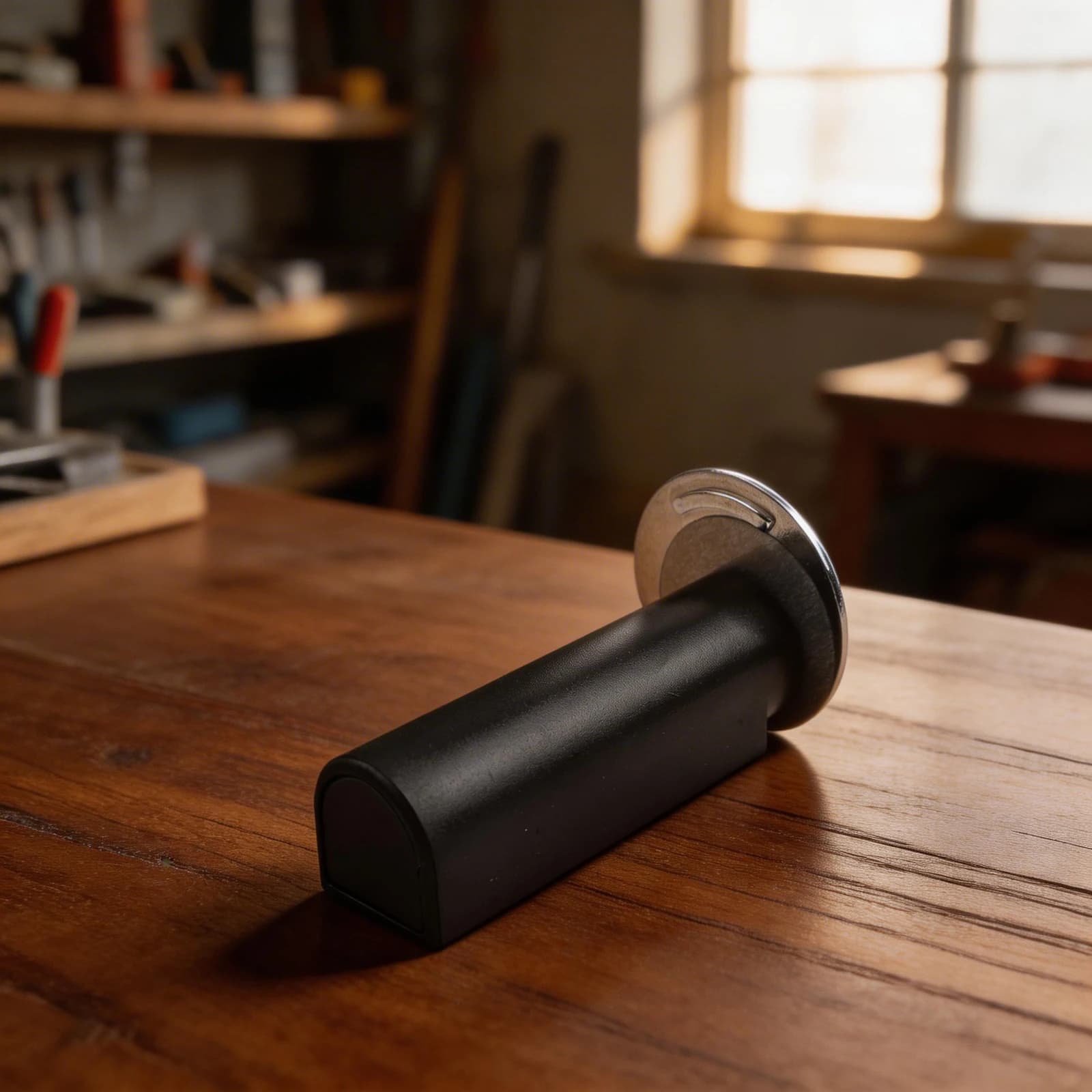 Fermaporta magnetico ultra-sottile invisibile e silenzioso con cuscinetto morbido, facile installazione senza foratura, per interni.