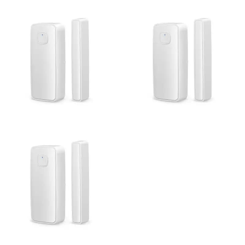 【MUST-HAVE】3X Allarme magnetico per porta Tuya, allarme, APP WIFI Promemoria apertura magnetica porta Allarme remoto