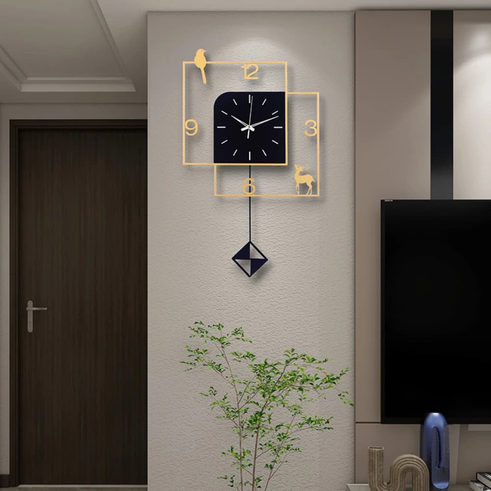 Orologi da parete unici estetici Fantasia grande pendolo Orologio da parete dal design moderno Ragazze Nordic Reloj De Pared Cocina Decorazione della casa