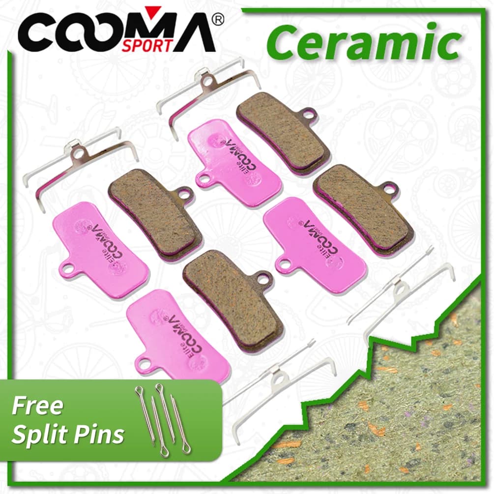 4 paia di pastiglie freno a disco per bicicletta in ceramica per Shimano M9120 M8120 M7120 M6120 Saint M810 M820 ZEE M640 H01 H03A MT520 Bengal Helix