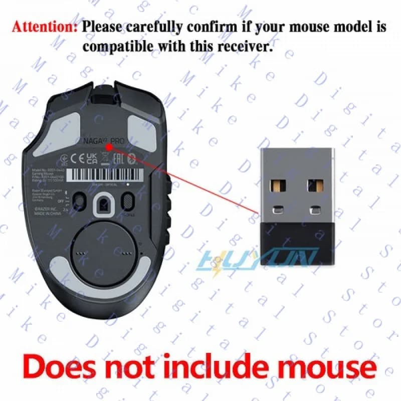 New USB Receiver for Mouse from Gaming Wireless Razer Naga v2 PRO