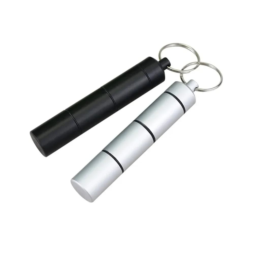 Mini Portable Aluminum Waterproof Pill A Day Organizer Tablet Travel Medicine Vitamin Fish Oils