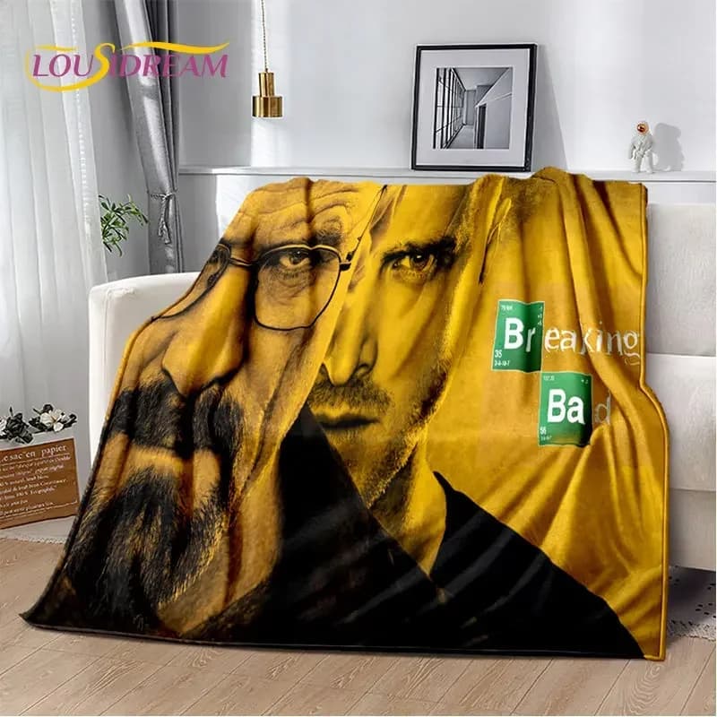 Breaking Bad Walter Hartwell Soft Plush Blanket,Flannel Blanket Throw Blanket for Living Room Bedroom Bed Sofa Picnic Cover Kids