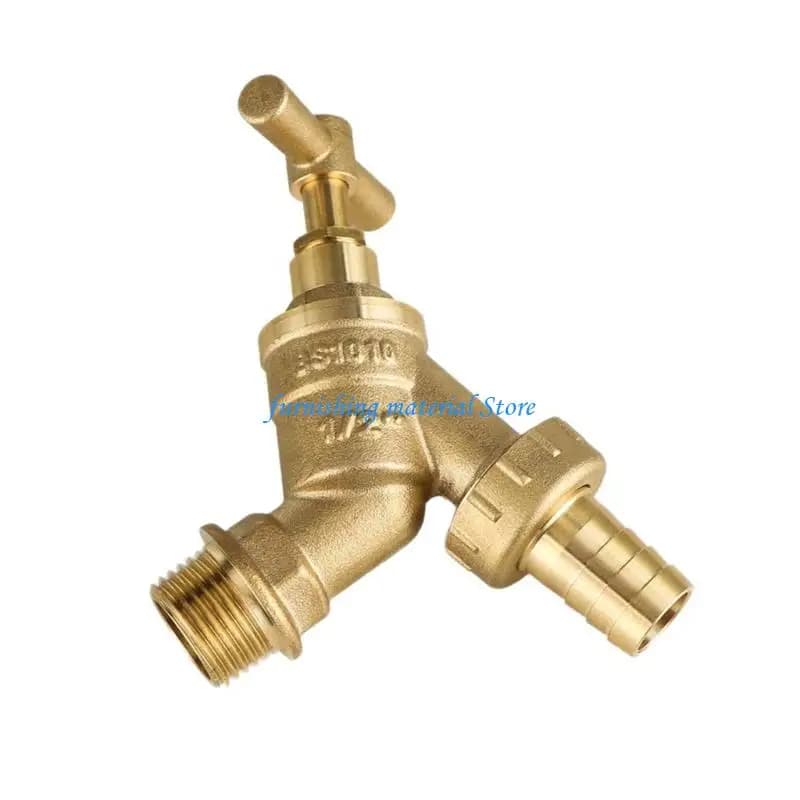 Y5GD Ottoni Antichi Stili Rubinetto da Giardino Ottoni Rubinetto da Esterno Ottoni Classici Rubinetto Acqua con Flussi