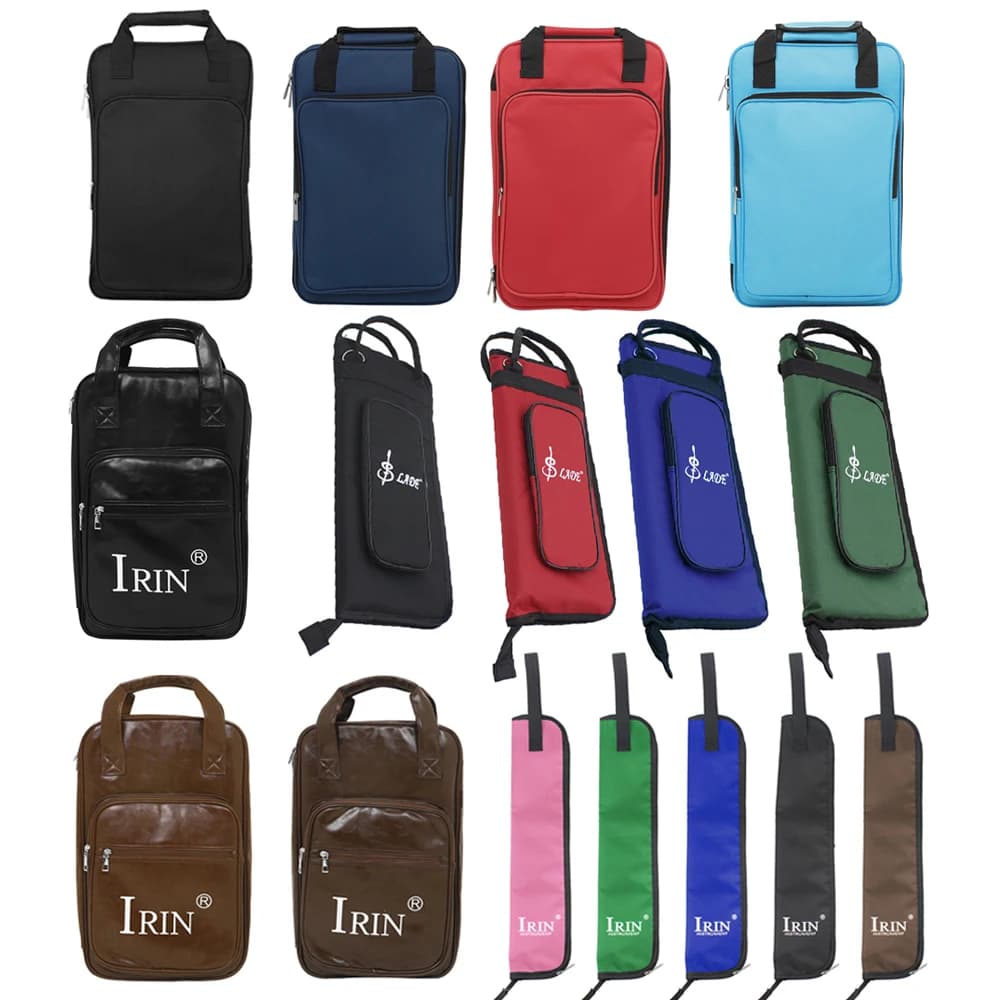Borsa per bacchette Borsa per bacchette in tessuto Oxford Custodia addensata Zaino Borse impermeabili Cinghia per il trasporto Accessori per strumenti a percussione