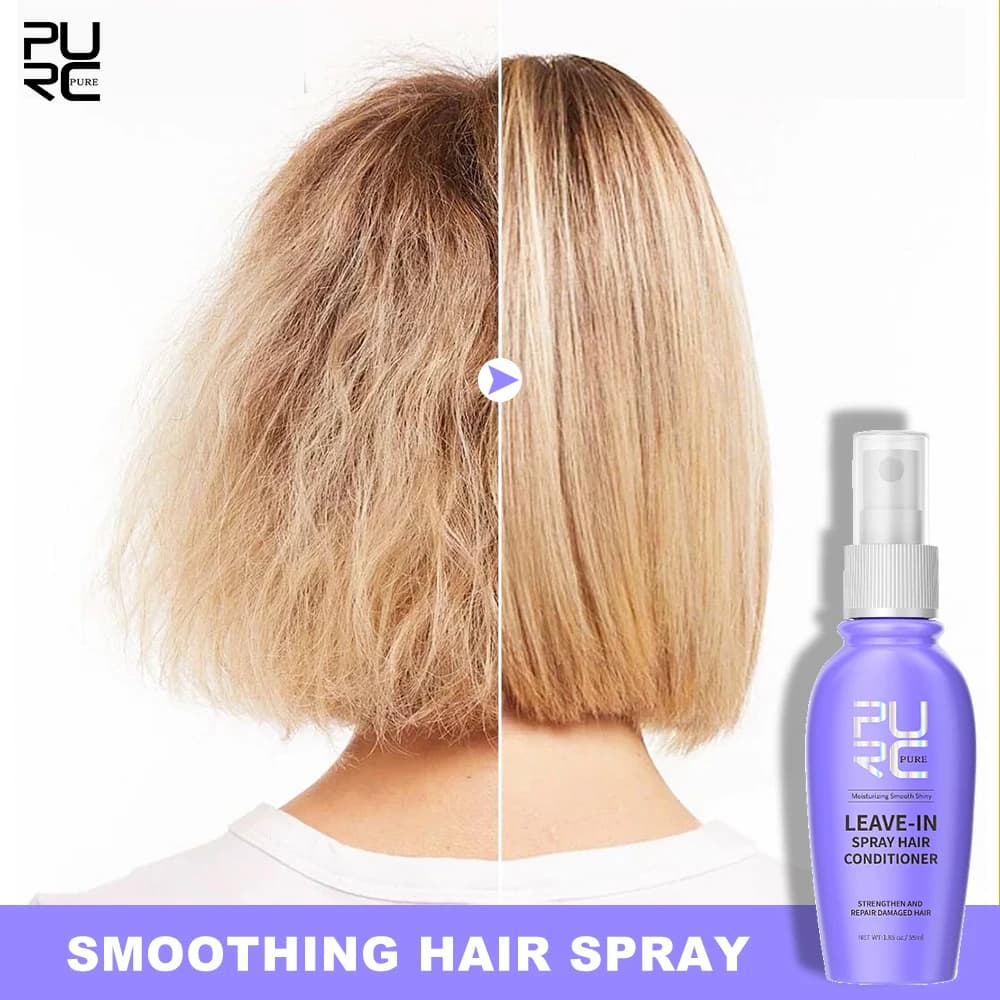 PURC Balm without rinsing Hair spray Coconut oil Sprinkler After-shampoo Danni Dry treatment Hair care