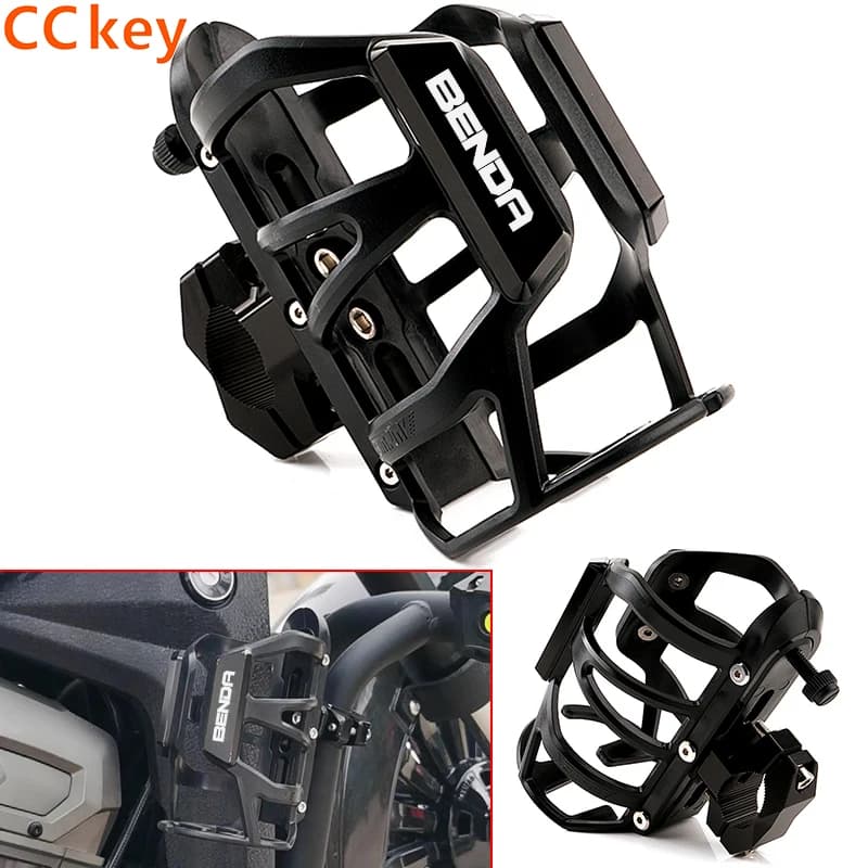 Per BENDA Chinchilla 300 450 Rock300 LFS700 LFC700 Accessori Moto Bevanda Bottiglia di Acqua Drink Cup Holder