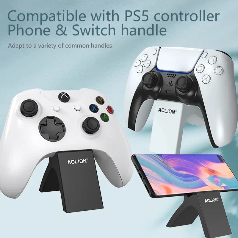 Supporto Universale per Controller di Console di Gioco, Montaggio per Gamepad, Rack per Joystick per PlayStation 5 e Xbox Series, Accessori per Videogiochi