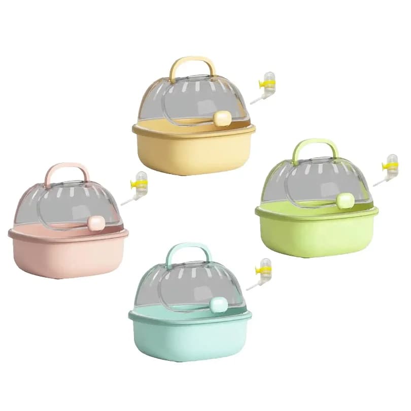 Hamster Carry Case Cage Small Animal Carry Cage, Habitat Pet Outgoing Cage with