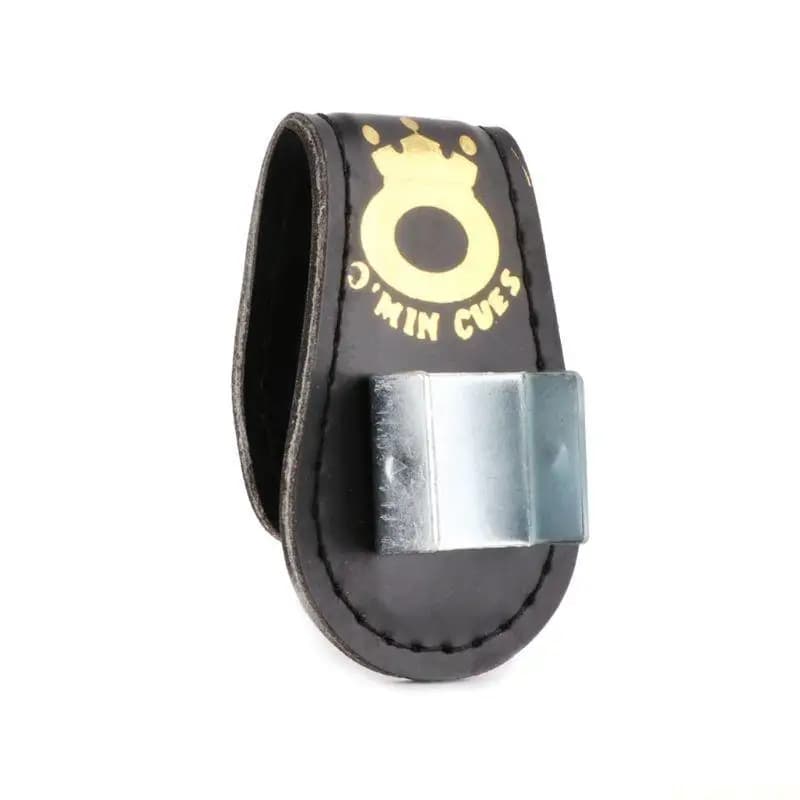 M5TC Belt Clip Chalk Holder, PU Pool Cue Table Accessory Billiards Holders