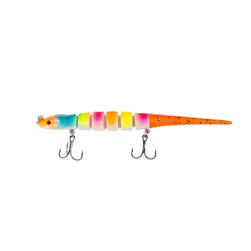 Nuovo Stile Esche Artificiali Multi-segmentate Simulate con Odore di Pesce 12cm/12g, Esche a Forma di Loach e Verme per la Pesca