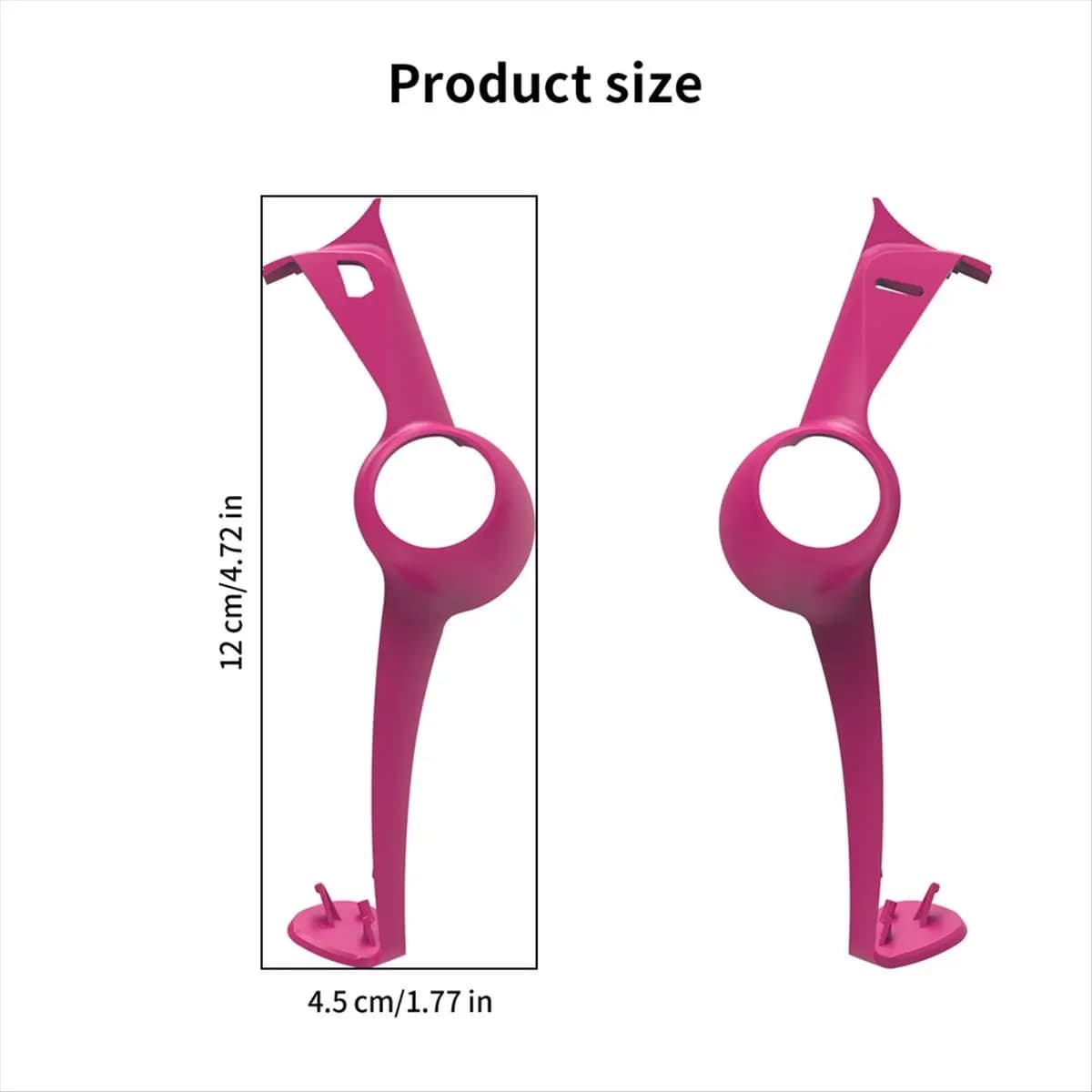Custodia protettiva portatile AS62 per PS5 Portal con striscia decorativa sostituibile e 2 cappucci per joystick, accessorio portatile, E