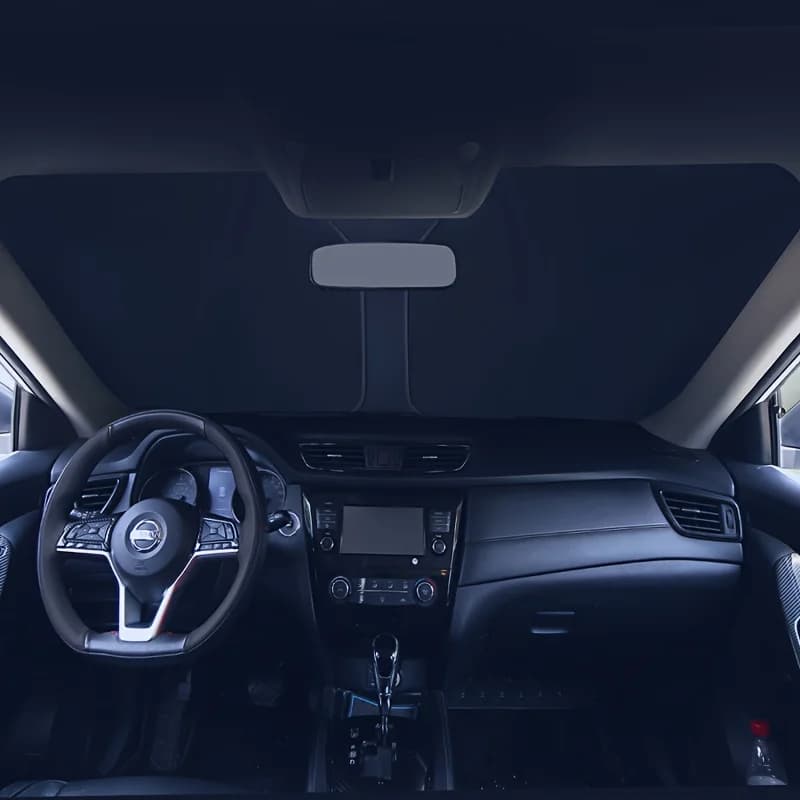 Parasole per auto per parabrezza anteriore, isolamento termico, protezione UV, dissipazione del calore, protezione solare e blocco della luce