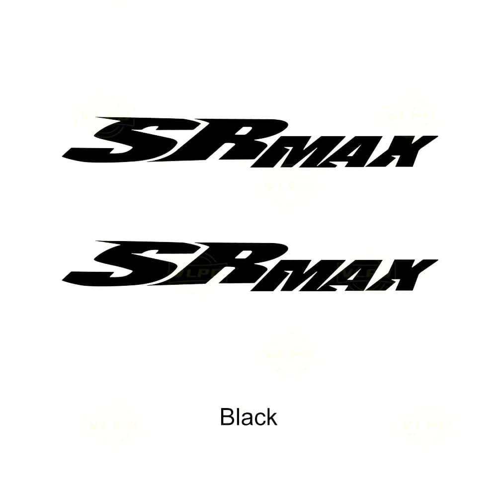 2Pcs Sporty Letter Vinyl Sticker, Waterproof Self-Adhesive Decal for Motorcycle Car Helmet & Laptop Decor