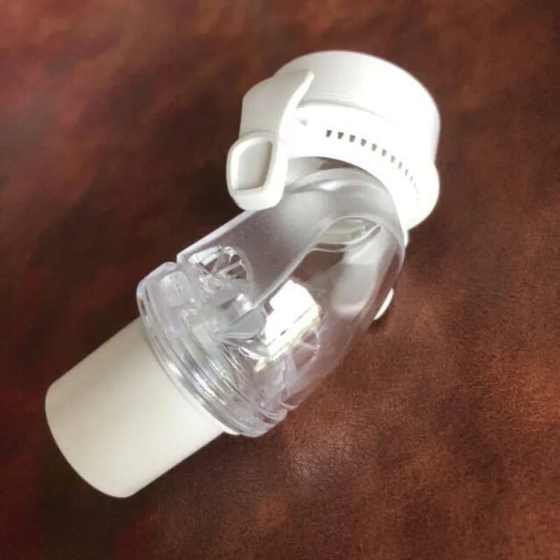 Connettori a Gomito Originali per Ventilatore ResMed AirFit F20, Accessori per Maschere Nasali e Facciali, Connettori per Tubi