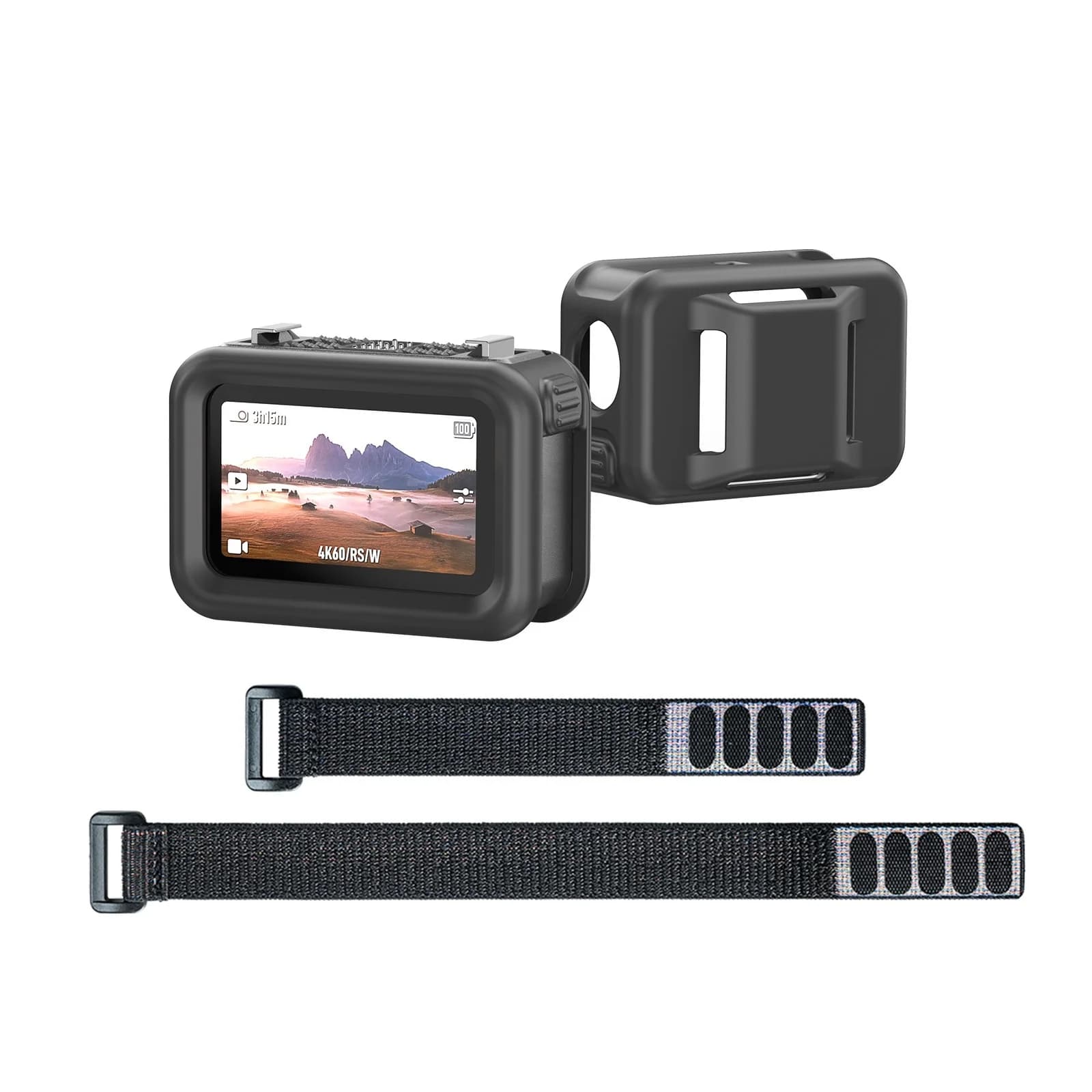 Protective Silicone Case with Wireless DJI OSMO NANO Transmission Strap, Action Camera Accessories