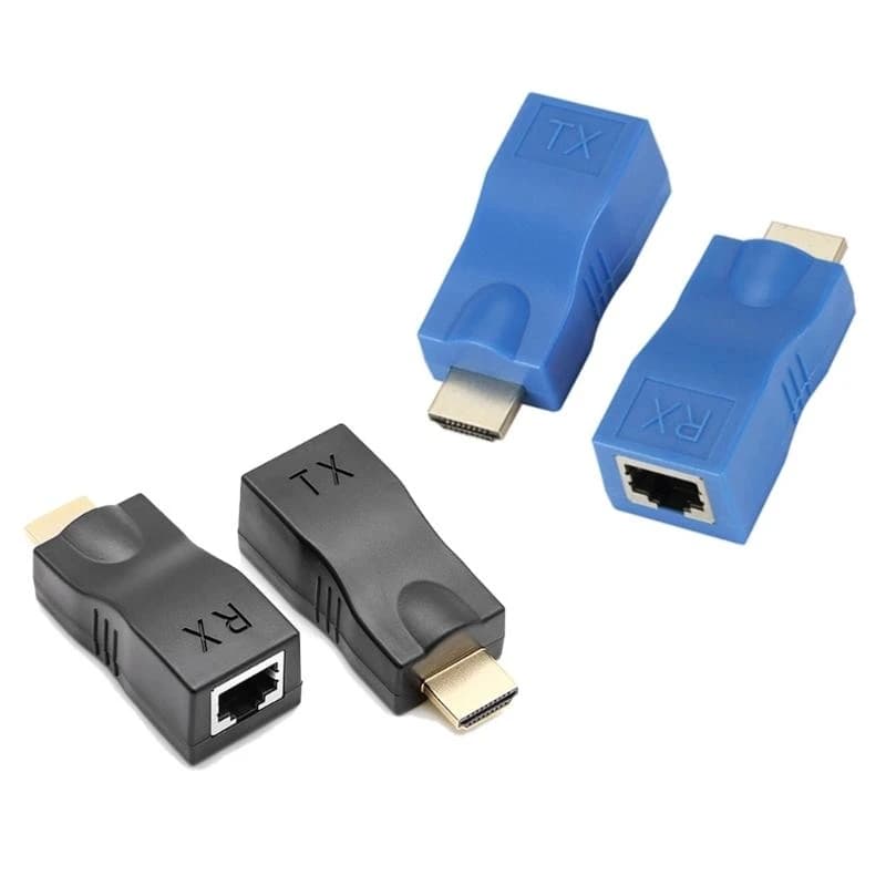Support network extension compatible with HDTV RJ45 Extension support from 1080p up to 30 m Easy Install 0xLA