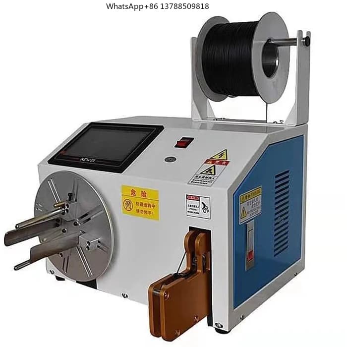 Macchina per Legare e Avvolgere Cavi con Filo Metallico