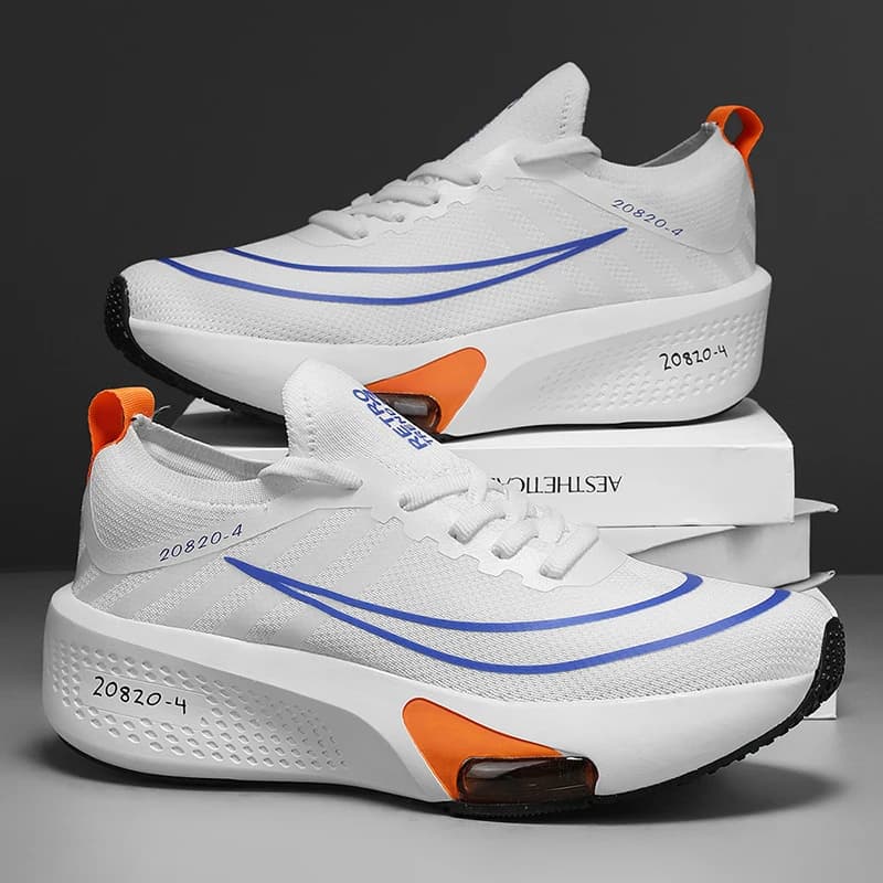 Scarpe sportive per uomo e donna Scarpe da ginnastica imbottite alla moda Scarpe da corsa sportive per studenti casual traspiranti per unisex