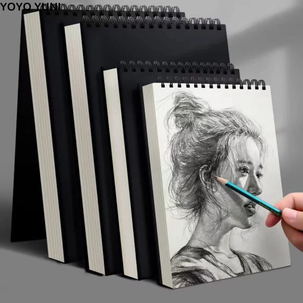 Up Turning Loose-Leaf Sketchbook Taking Notes Diary Hand Ledger A4 A5 A6 8K 16K Journal Memo Notepad Learning Supplies