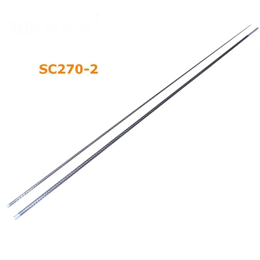 SC270 SC270-2 Canna da pesca in fibra di carbonio a 2 sezioni da 2,7 m realizzata da buone sezioni grezze