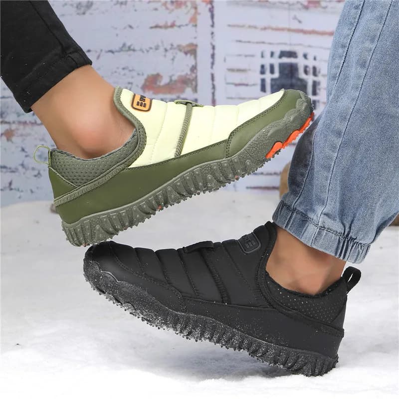 New Winter Snow Boots Men Women Warm Casual Barefoot Shoes Hiking Boots Non Slip Waterproof Cold Resistant Warm for Travel Shoes
