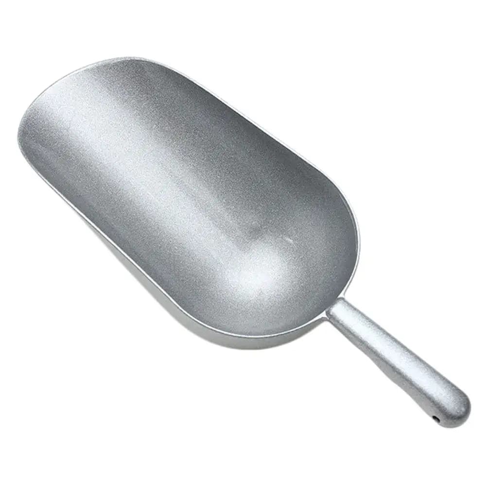 1Pcs Zinc Alloy Food Shovel Heavy Duty Ice Scoop for Crushed Ice Nuts Dried Fruit Rice Flour Beans Protein Powder Kitchen Gadget