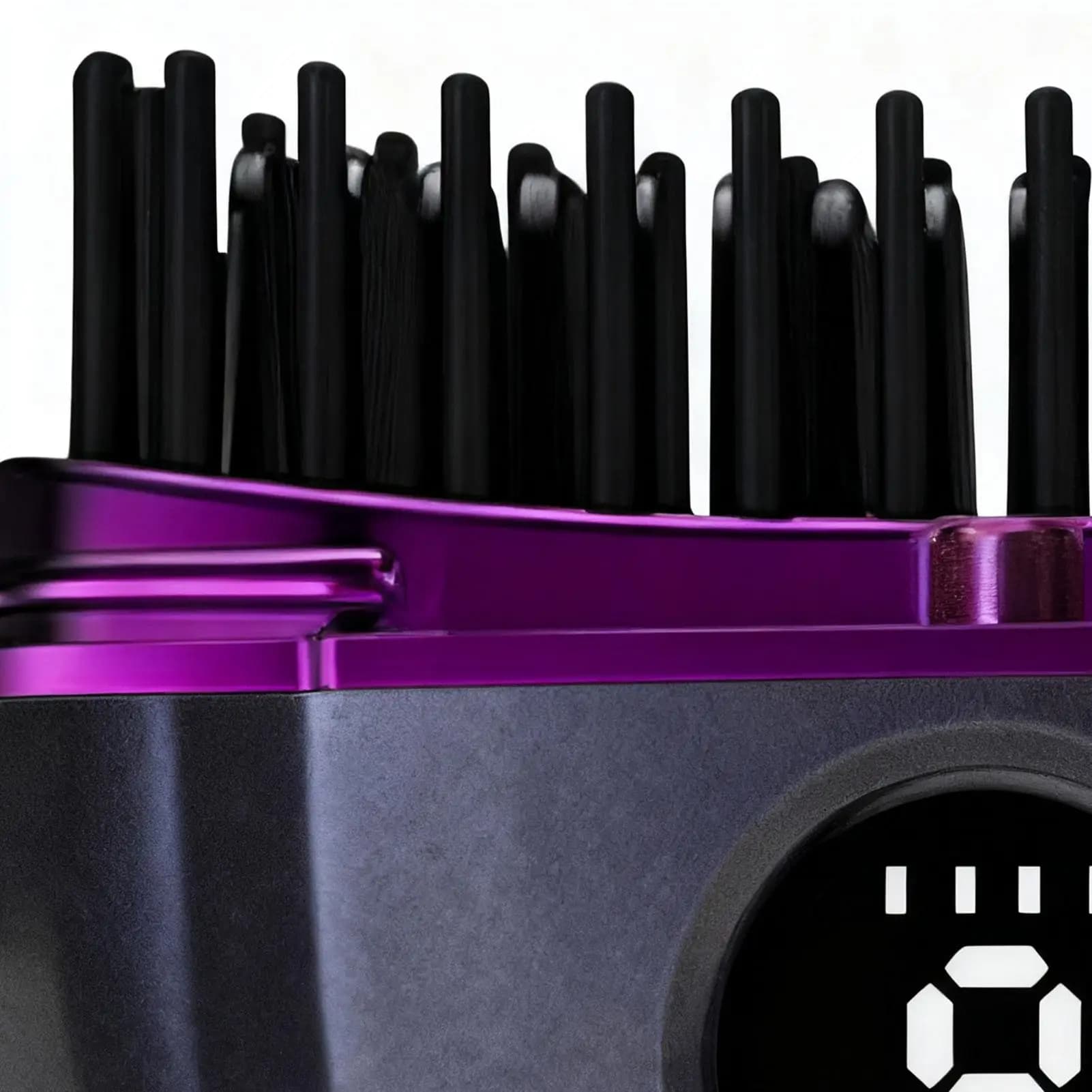 Wireless rechargeable hair plate 3 heat settings Small comb for flat iron hair plate for women Girls Frangia Short Riccia