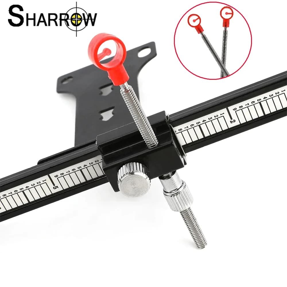 Recurve Bow Sight Small Aiming Point And Arrow Archery Equipment Improve Aiming Arrow Plastic Accessories for Outdoor Shoting