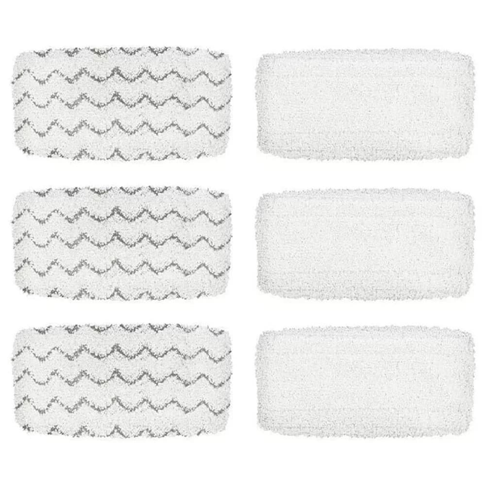 Steam broom cushion for Bissell PowerFresh Vac & Steam 2747A, 1132 1543 1632 1652 Symphony Vacuum and steam broom series, 6 pack