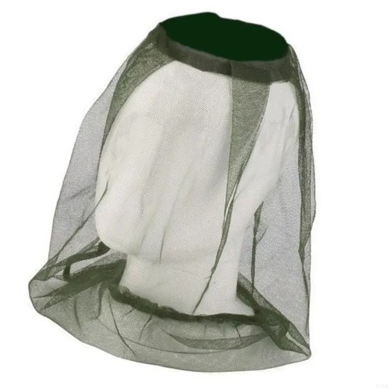Outdoor Camping Fishing Caps Mosquitoes Head Mesh Net Breathable Gardening Hat
