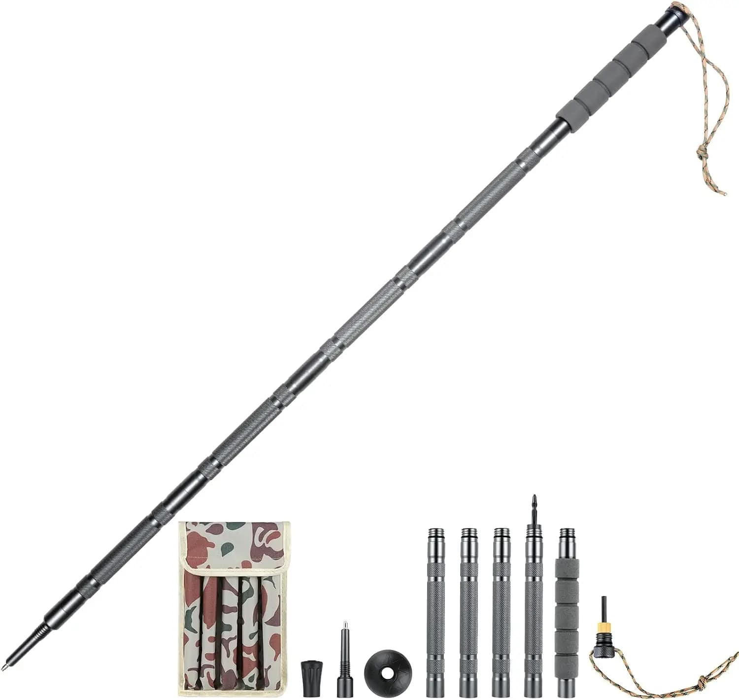 Detachable lightweight hiking pole suitable for men and women walking trekking outdoor activities
