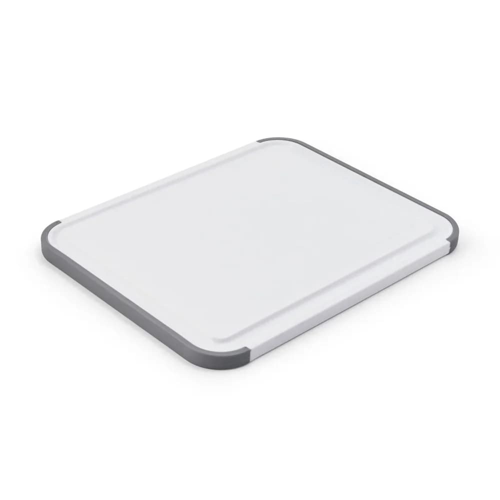 Non-absorbent plastic cutter with non-slip edges Durable polyester surface for food preparation