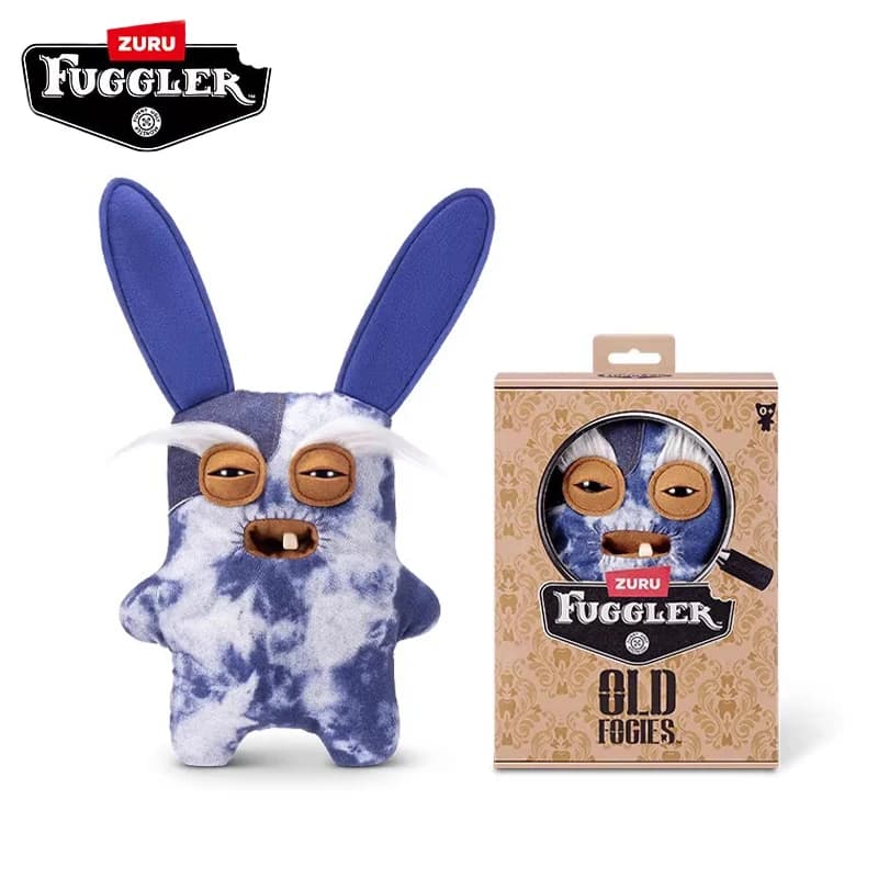 Fuggler Old Fogies Series Soft Plush Doll Oogah Boogah Mr Needles Teeth Monster Ugly Kawaii Cartoon Toys Chlidren Birthday Gifts