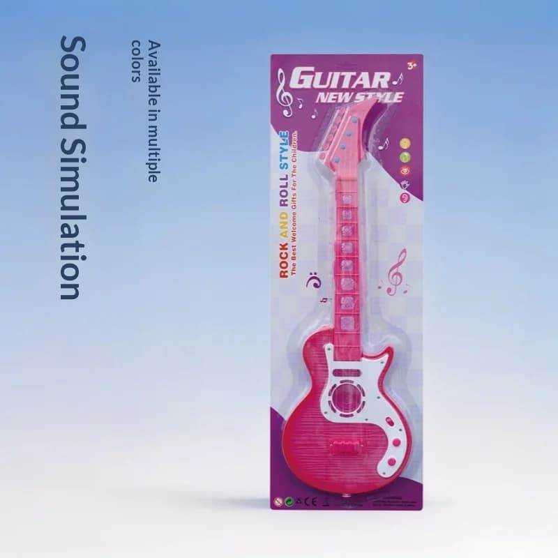 Ukulele per Bambini in ABS con Luci LED, Giocattolo Musicale con Sensore a Infrarossi, Chitarra Soprano per Principianti, Regalo, Chitarra Classica