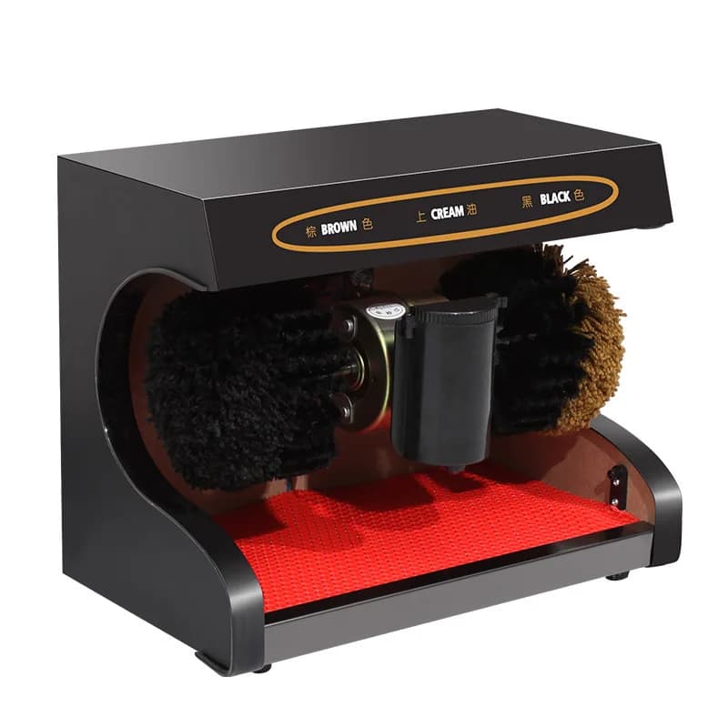 New Leather Polishing Machine Intelligent Shoe Brushing Machine Electric Shoe Shining Hotel Induction Shoe Shining Machine