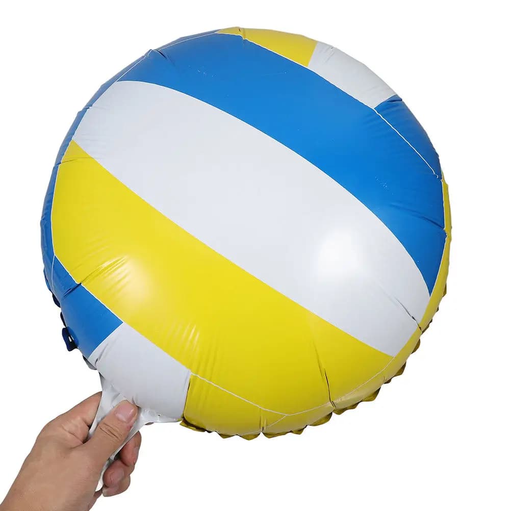 Set of 12 Foil Balloon, Birthday Party Decorations, Photo Accessories, Volleyball Celebration Items