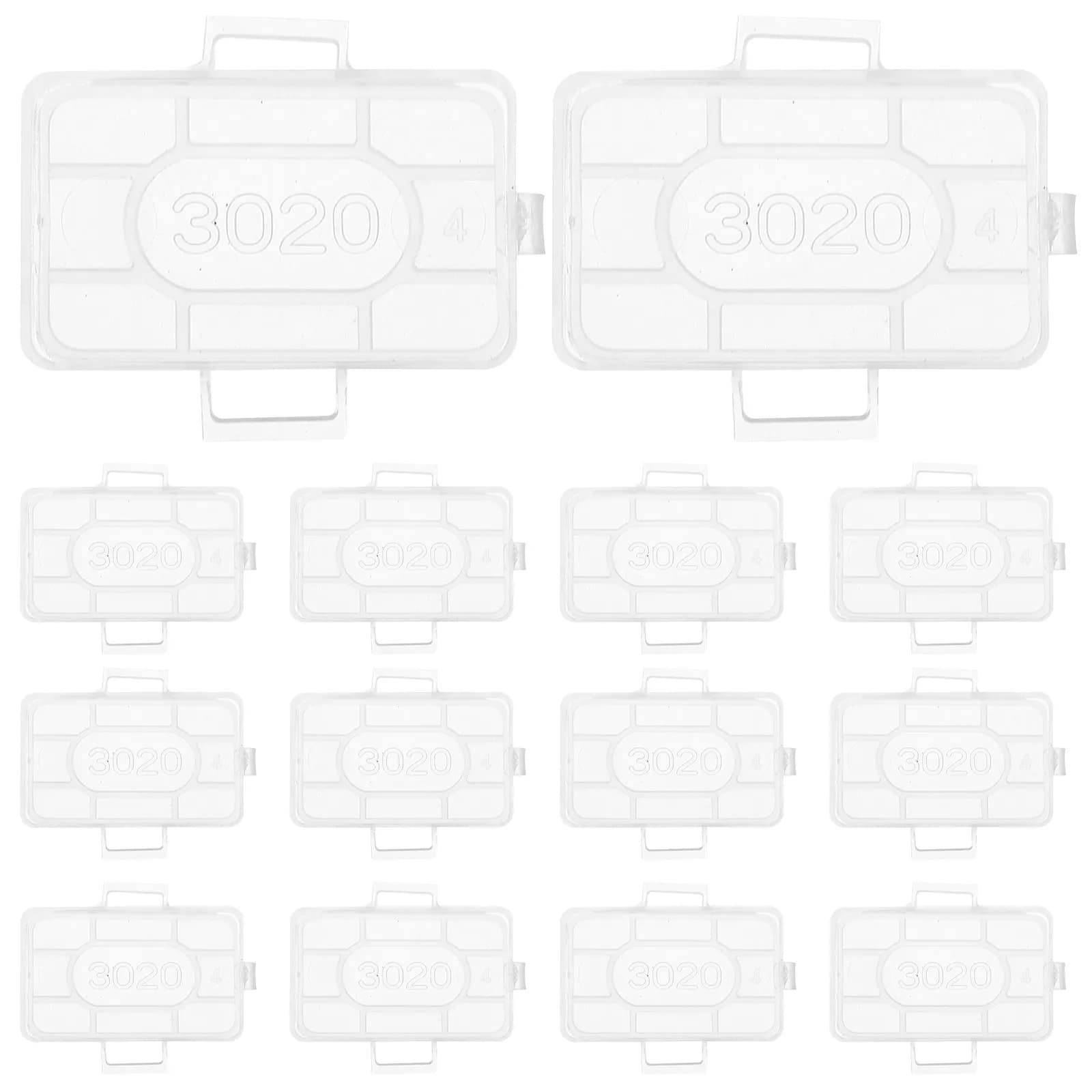 100Pcs Cable Labels Holder Case Plastic Wire Sign Name Box for Efficient Cable Management Smudge Proof Rip Resistant