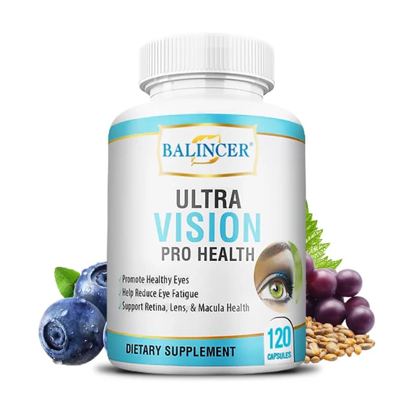 Integratore Avanzato per la Vista - Luteina e Vitamina A, Migliora l'Edema Oculare e la Salute della Vista, Allevia la Secchezza Oculare, Protezione dalla Luce Blu, Visione Notturna