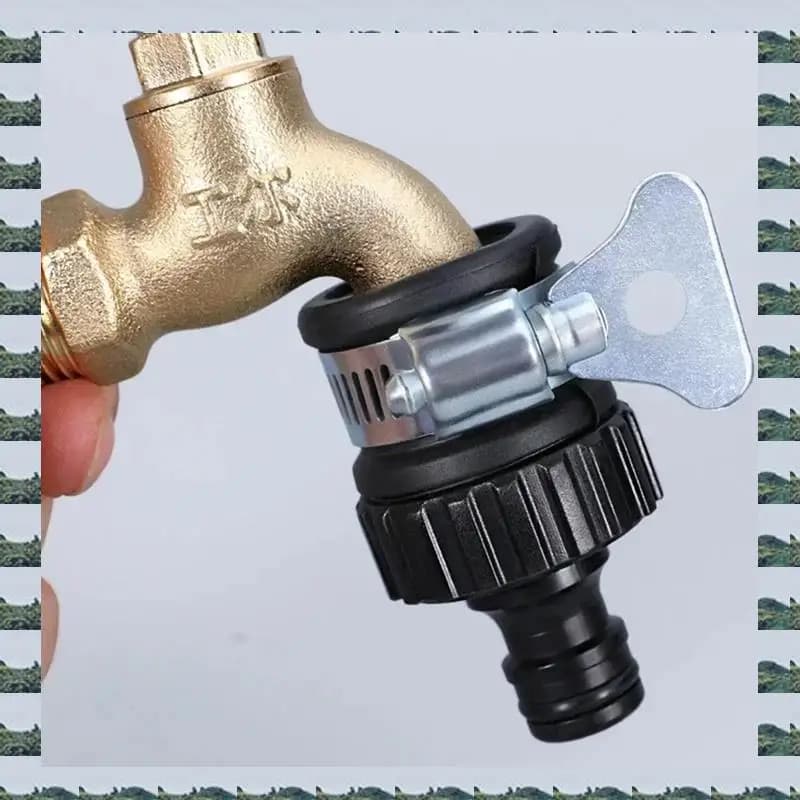 Adattatore universale per rubinetto ABQR da 6 pezzi, connettore per tubo flessibile in plastica, raccordo a connessione rapida, irrigazione da giardino per autolavaggio