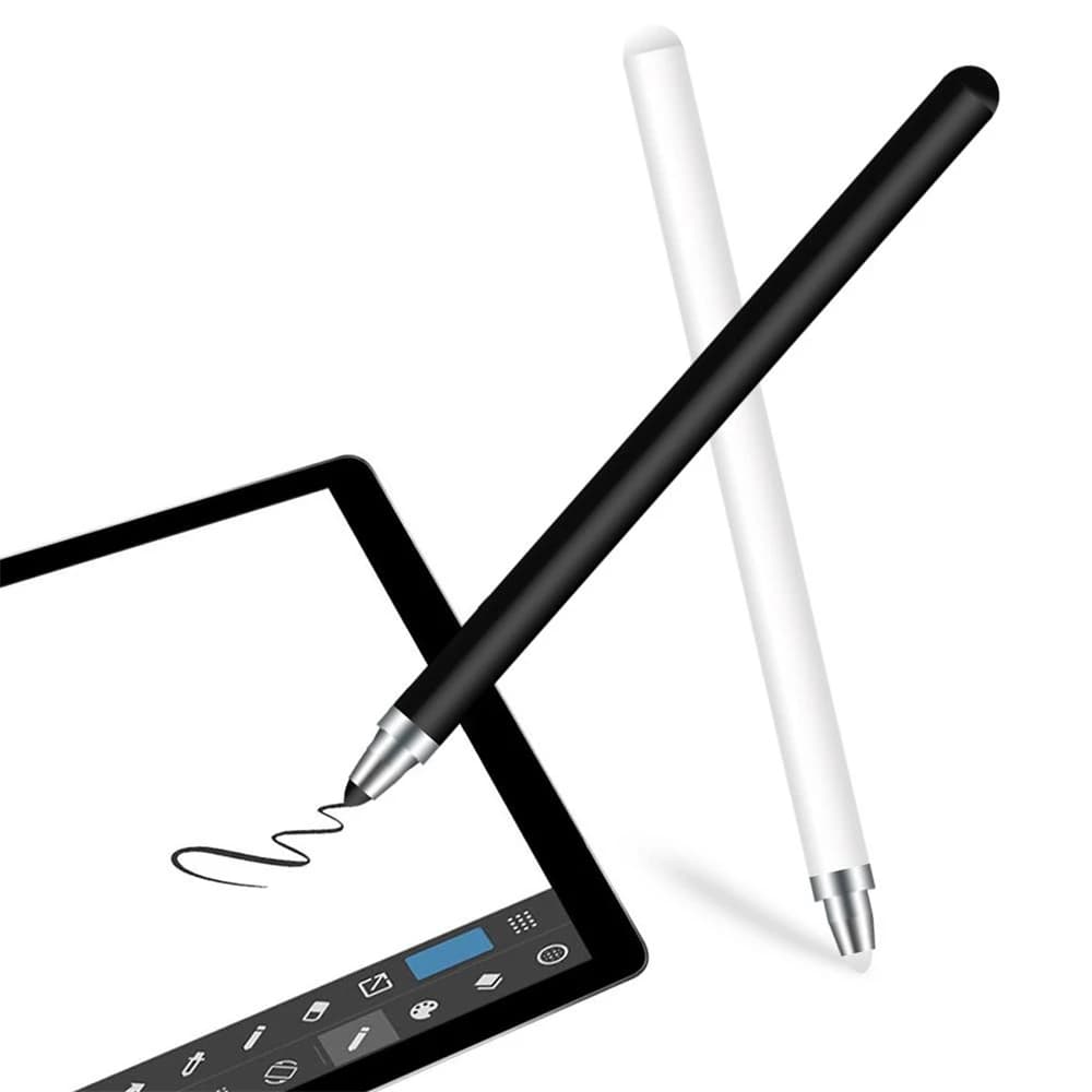 Penna touch screen capacitiva universale 2 in 1 per tablet stilo per matita da disegno per telefono cellulare Android Smart